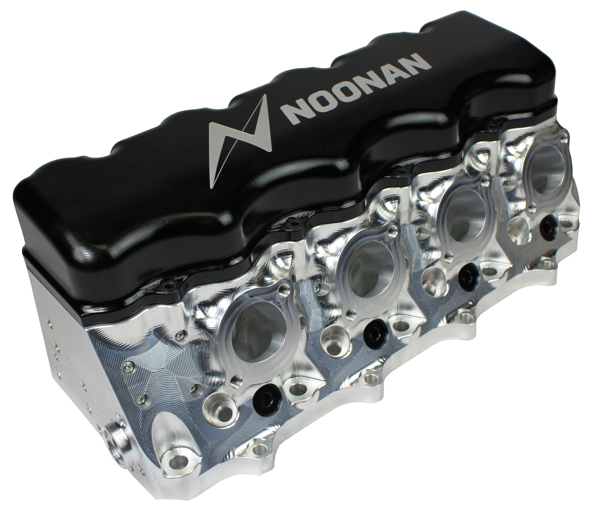 LS-Edge Billet Canted Cylinder Heads - Water Deck